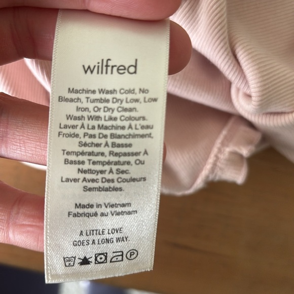 Wilfred Adelma Bodysuit in Pink – Size M - Picture 5 of 6